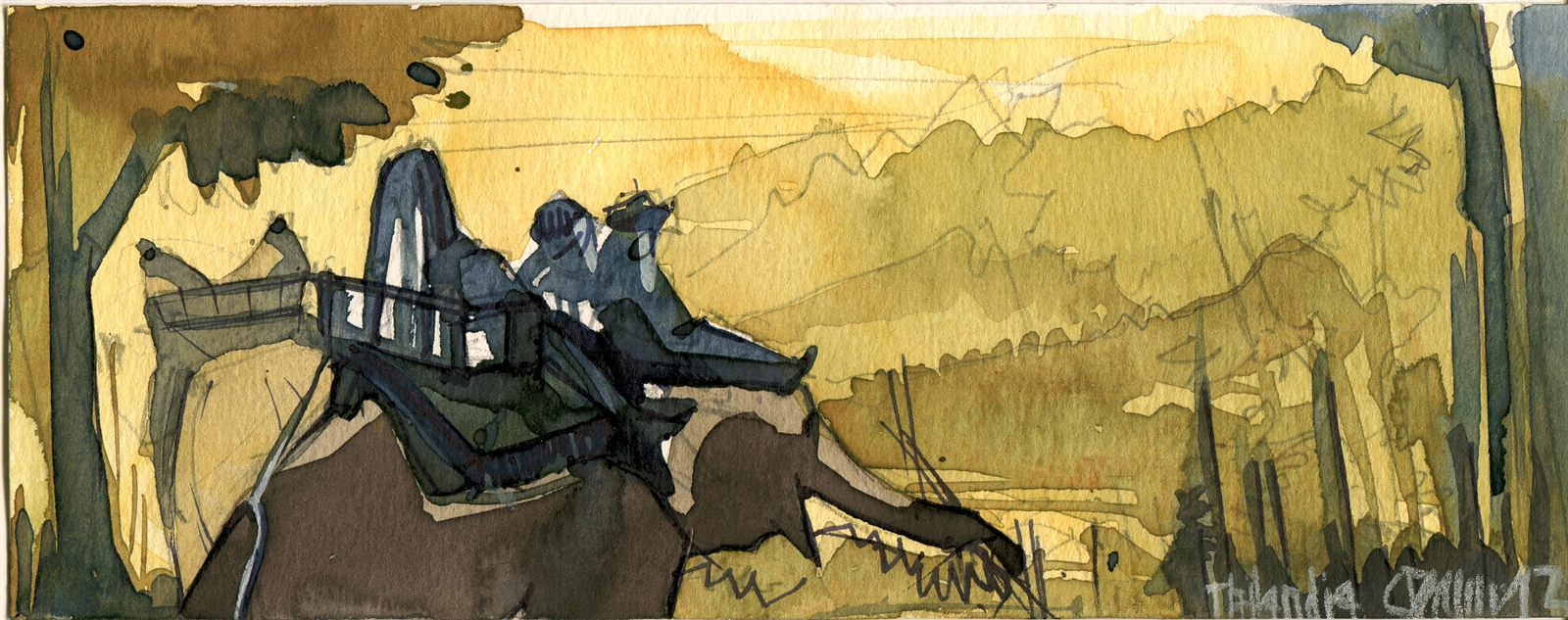 tailandia — elefantes